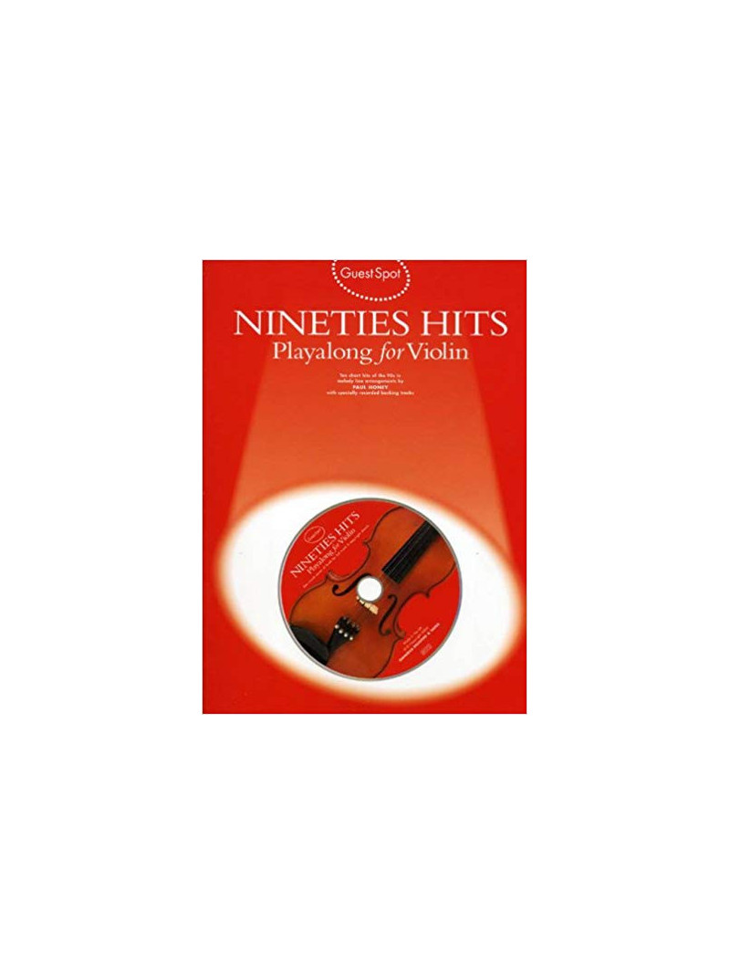 Guest Spot: Nineties Hits for Violin (book/CD Play-Along)