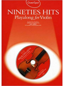 Guest Spot: Nineties Hits for Violin (book/CD Play-Along)