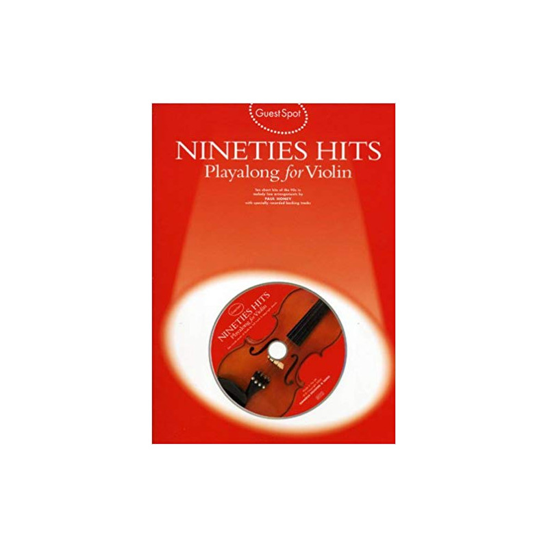 Guest Spot: Nineties Hits for Violin (book/CD Play-Along)
