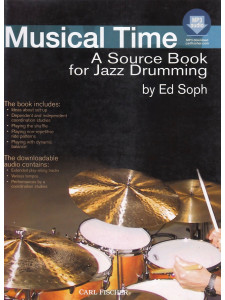 Musical Time: A Source Book For Jazz Drumming (book/MP3 Audio Download)