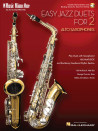 Easy Jazz Duets for 2 Alto Saxophones (book/Audio Online)