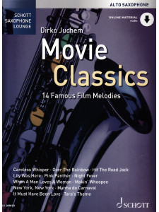 Movie Classics for Alto Saxophone (book/Audio Online)