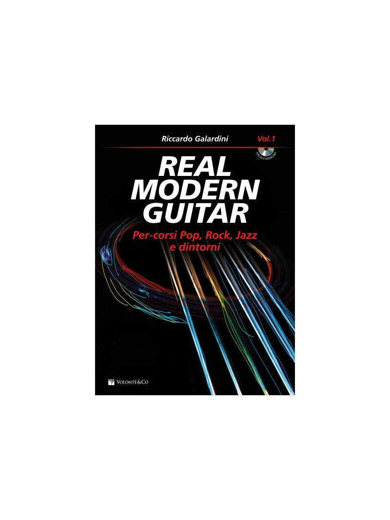 Real Modern Guitar Volume 1, Per-corsi Pop, Rock, Jazz e dintorni (libro/CD)