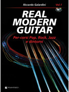 Real Modern Guitar Volume 1, Per-corsi Pop, Rock, Jazz e dintorni (libro/CD)