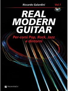 Real Modern Guitar Volume 1, Per-corsi Pop, Rock, Jazz e dintorni (libro/CD)