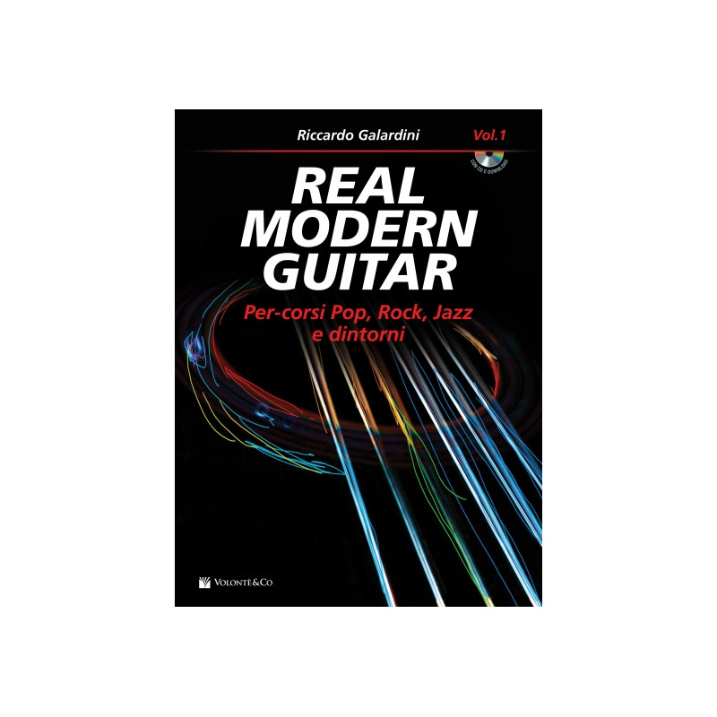 Real Modern Guitar Volume 1, Per-corsi Pop, Rock, Jazz e dintorni (libro/CD)