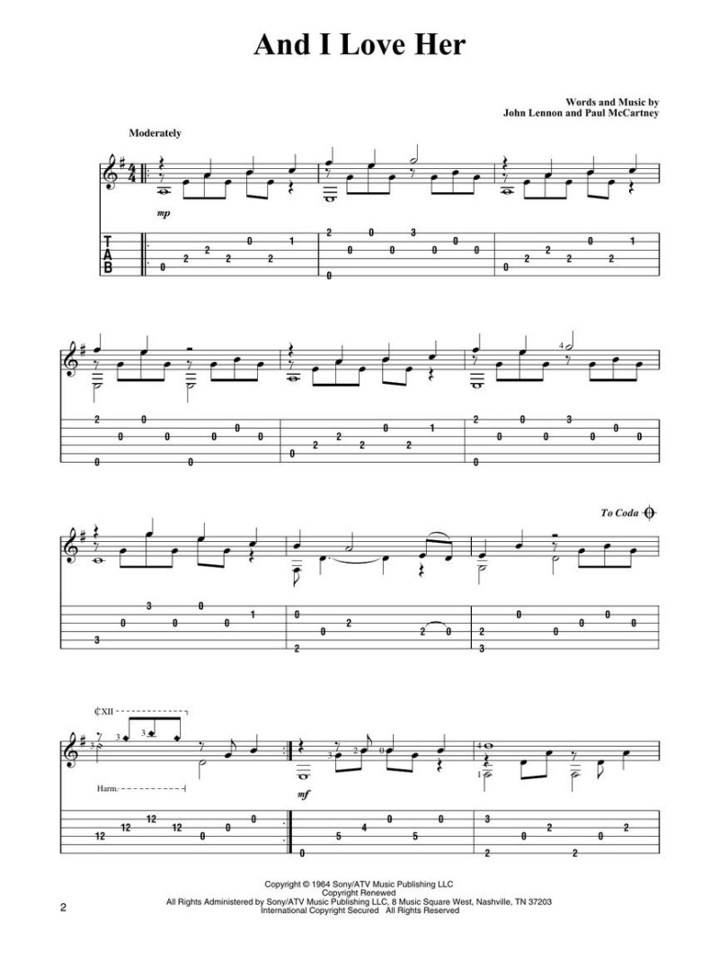 Beatles for Easy Classical Guitar