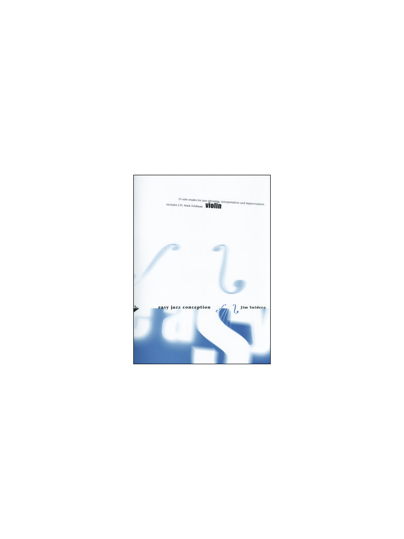 Easy Jazz Conception Violin (book/CD)