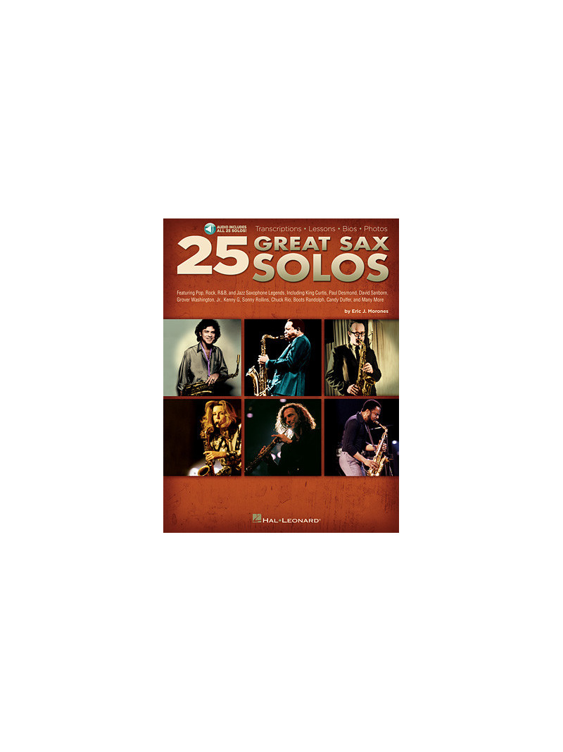 25 Great Sax Solos (book/CD)