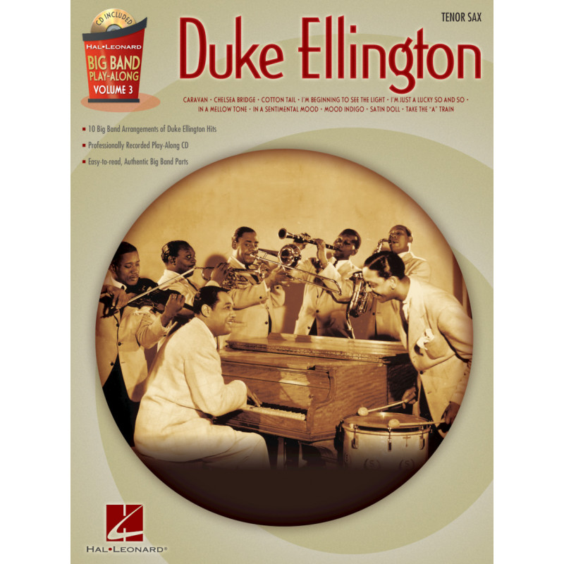 Duke Ellington Big Band Play-along: Tenor Sax (book/CD)