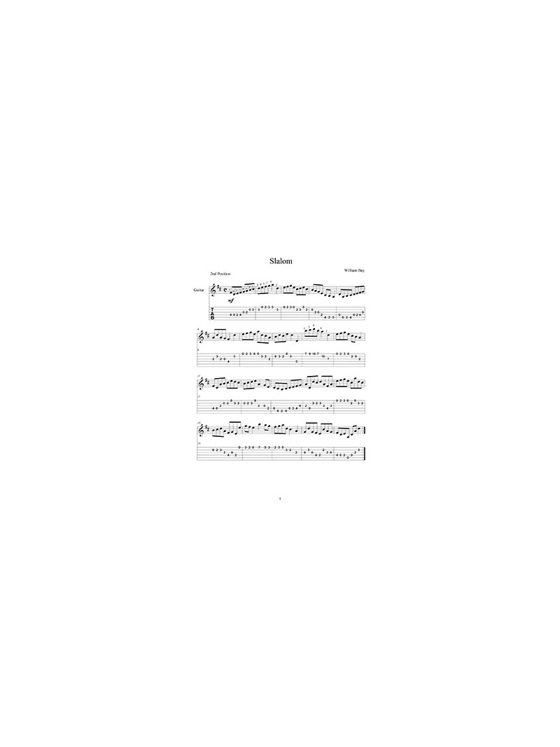 Guitar Picking Studies for Improving Technique