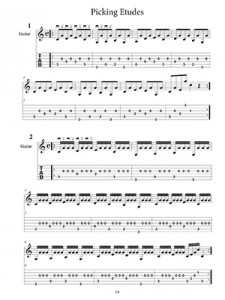 Guitar Picking Studies for Improving Technique