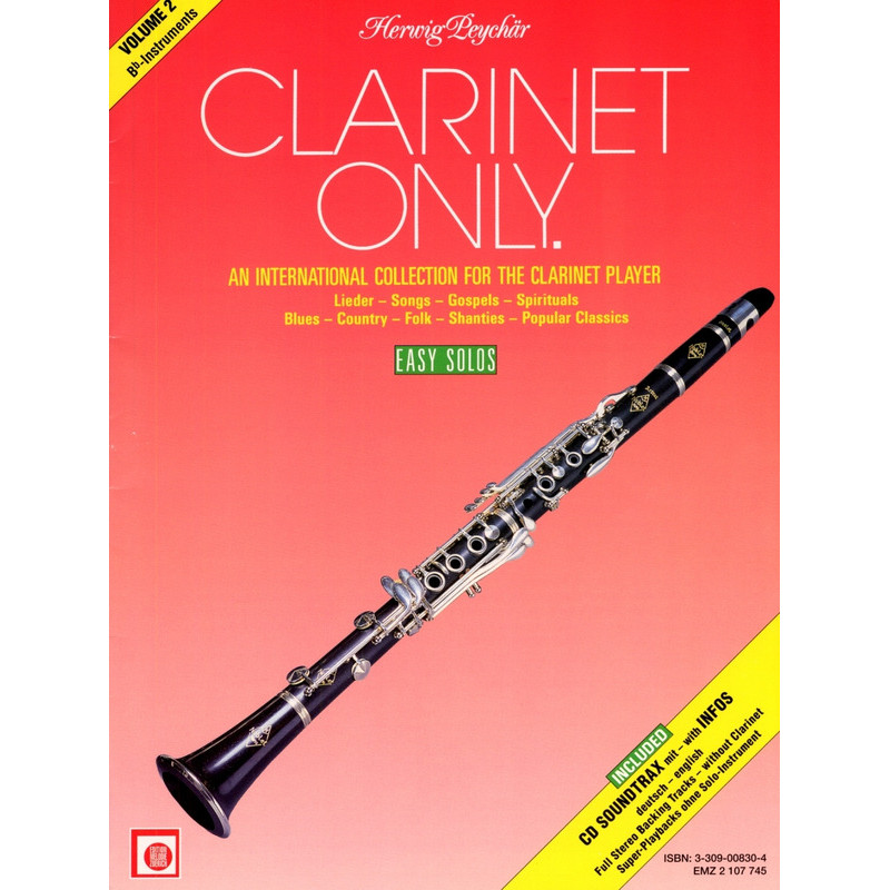 Clarinet Only (book/CD play-along)