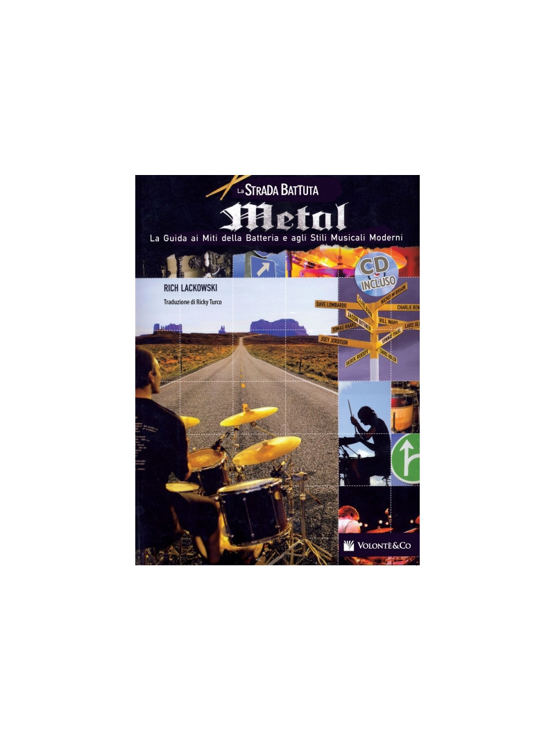 La Strada Battuta Metal - I più grandi batteristi metal (libro/CD)