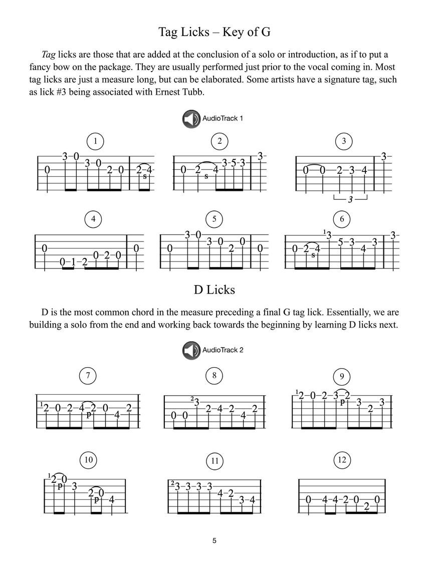 country guitar licks
