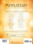 Piano Styles of 23 Pop Masters (book/CD)