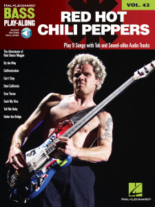 Red Hot Chili Peppers: Bass Play-Along Volume 42 (book/CD)