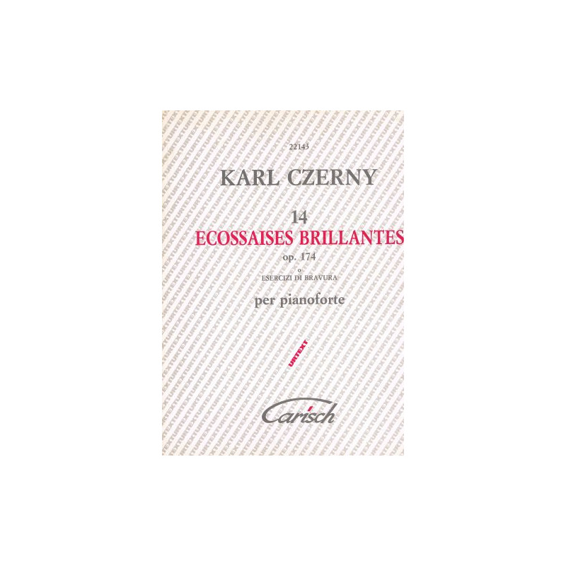 czerny 14 Ecossaises brillantes