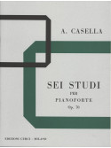 Alfredo Casella - Sei Studi op. 70