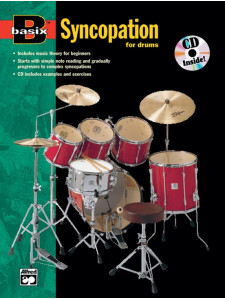 Basix Syncopation for Drums (book/CD)