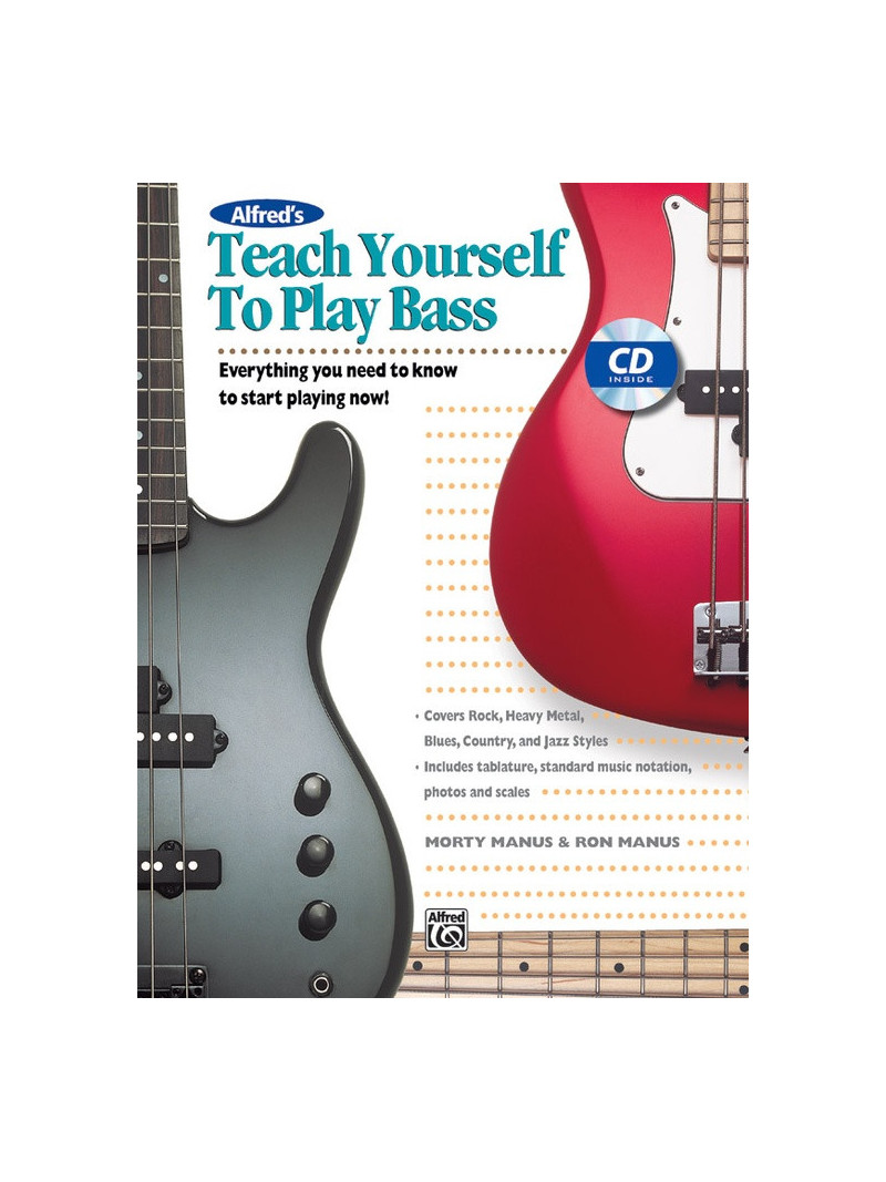 Alfred's Teach Yourself to Play Bass (book/CD)