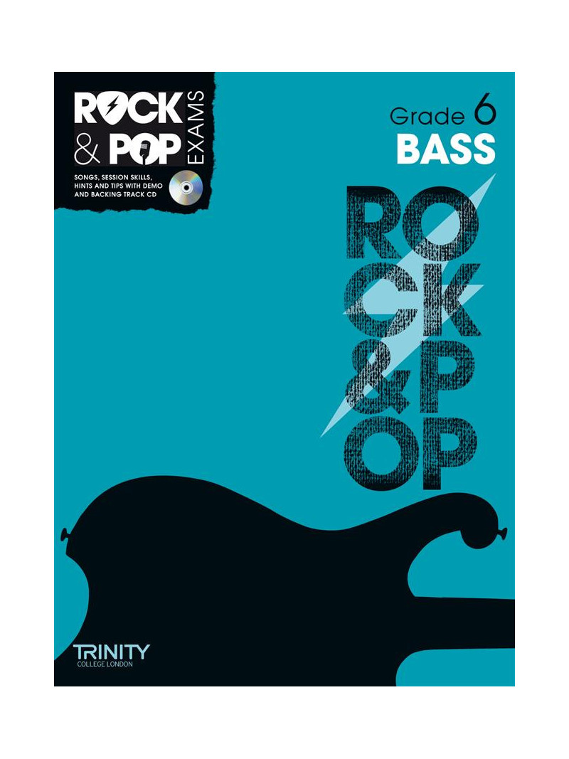 Rock & Pop Exams: Bass Grade 6 - 2012-2017 (book/CD)