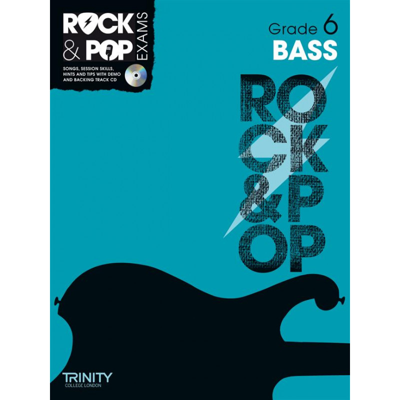 Rock & Pop Exams: Bass Grade 6 - 2012-2017 (book/CD)