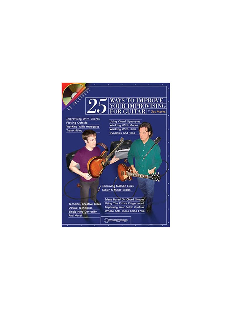 25 Ways to Improve Your Improvising for Guitar (book/CD)