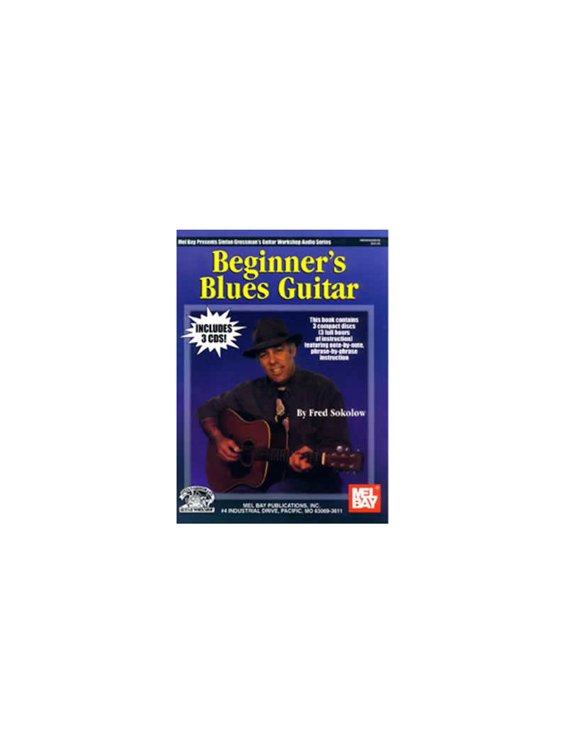 Beginner's Blues Guitar (book/3 CD)