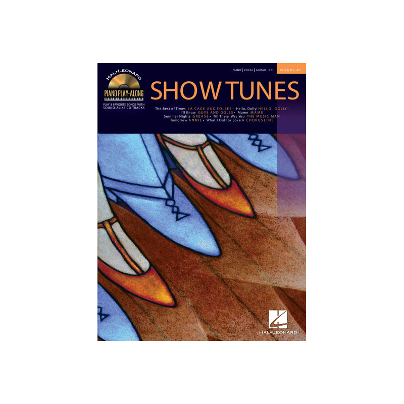 Piano Play-AlongShowtunes Vol. 40 (book/CD)