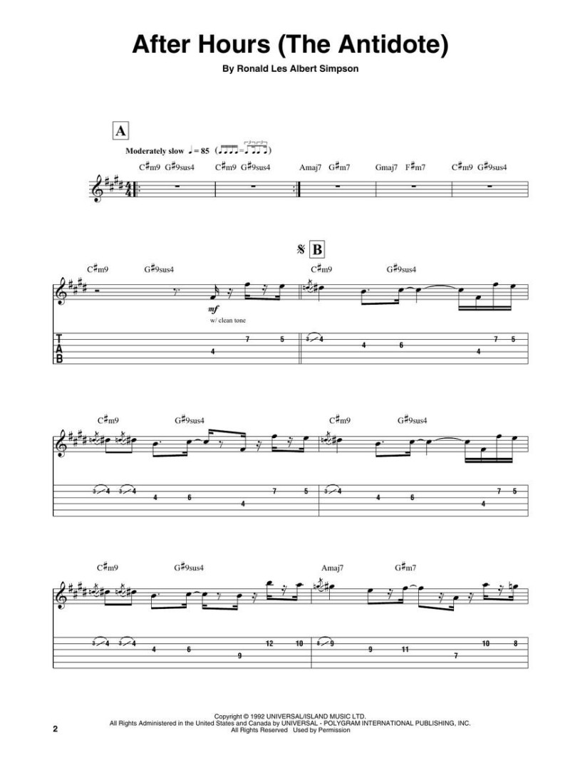 Smooth Jazz: Guitar Play-Along Volume 124 (book/Audio Online)