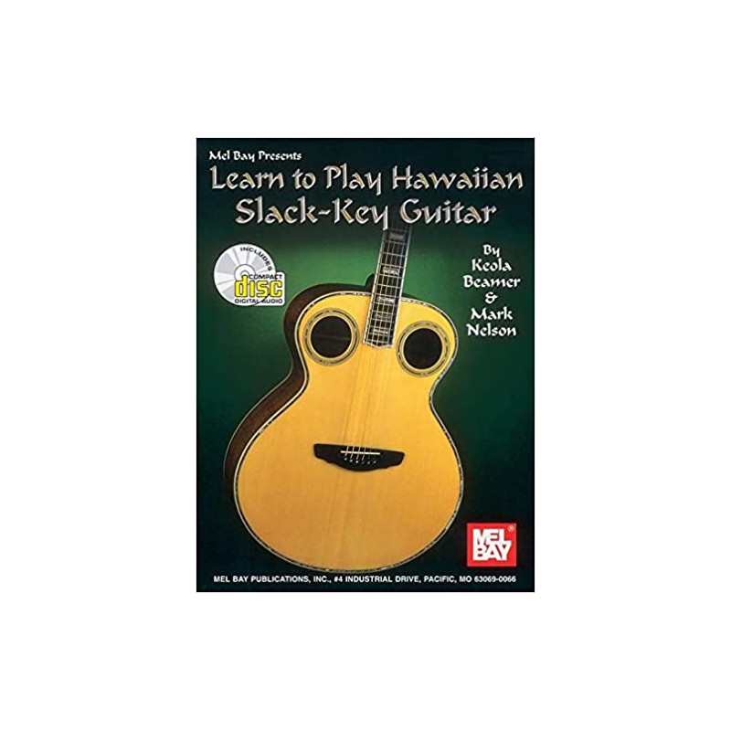 Learn to Play Hawaiian Slack-Key Guitar (book/CD)