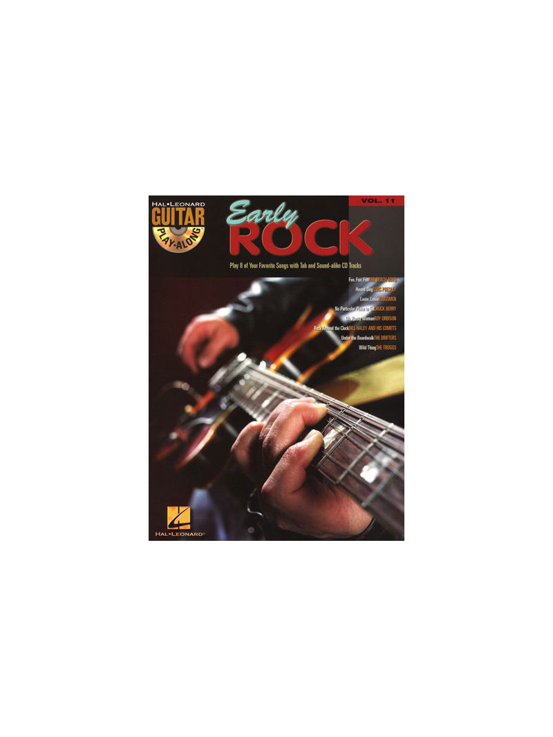 Early Rock: Guitar Play-Along Volume 11 (book/CD)