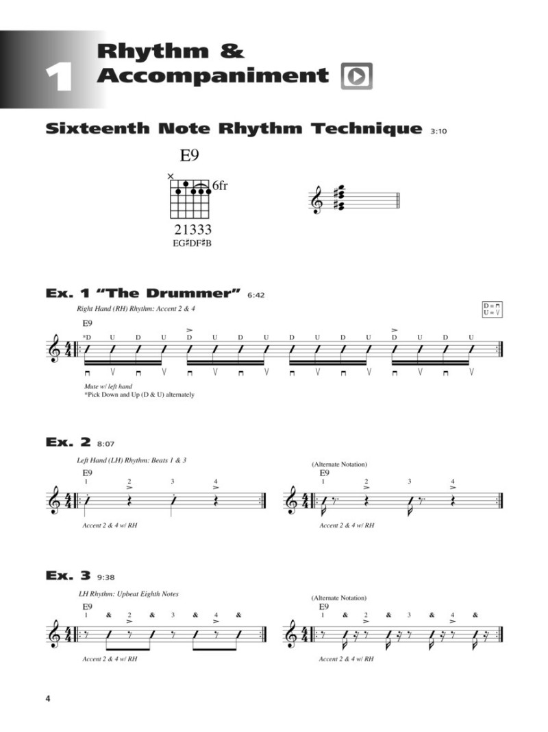 Jazz, Rock & Funk Guitar (book/Audio Online)
