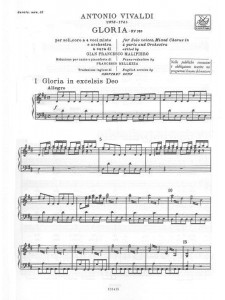 Gloria RV.589 (Vocal Score)