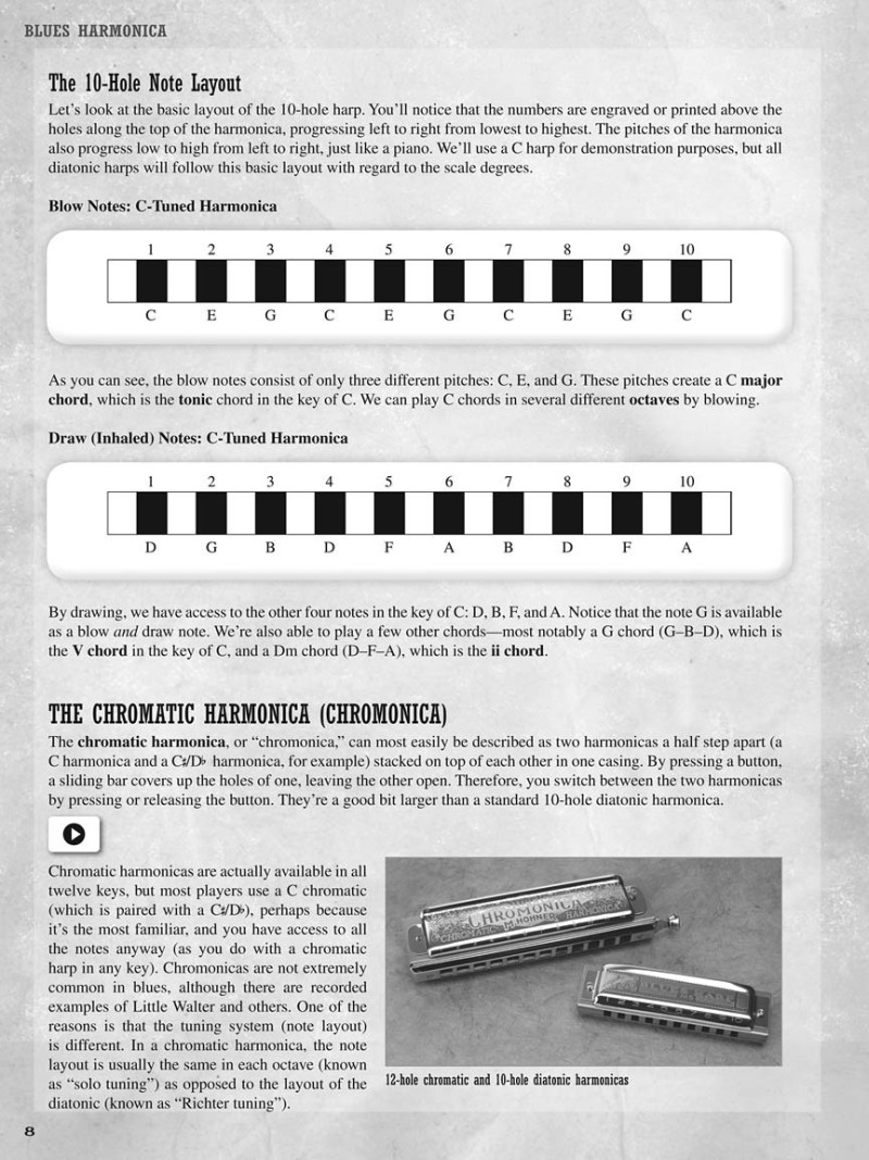 Blues Harmonica - Styles & Techniques (book/DVD)