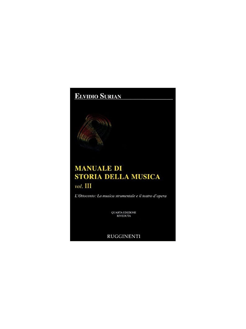 Manuale di Storia della Musica vol. III
