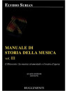 Manuale di Storia della Musica vol. III