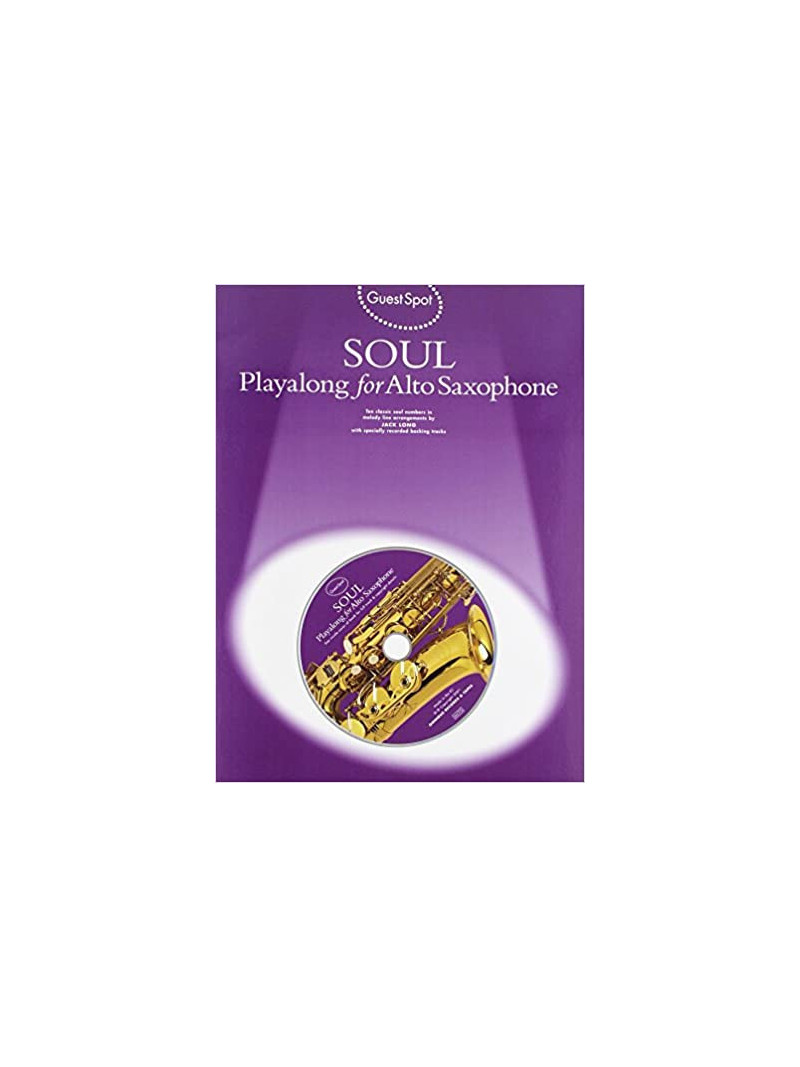Guest Spot: Soul Playalong For Alto Sax (book/CD)