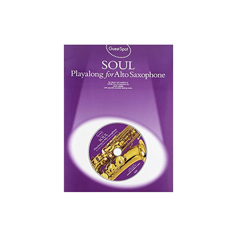 Guest Spot: Soul Playalong For Alto Sax (book/CD)