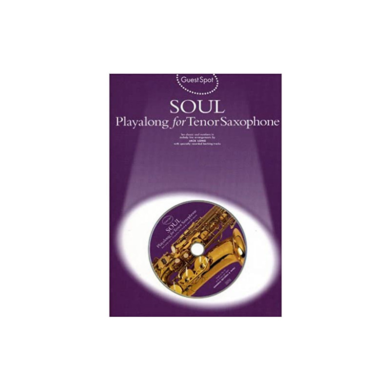 Guest Spot: Soul Playalong For Tenor Sax (book/CD)