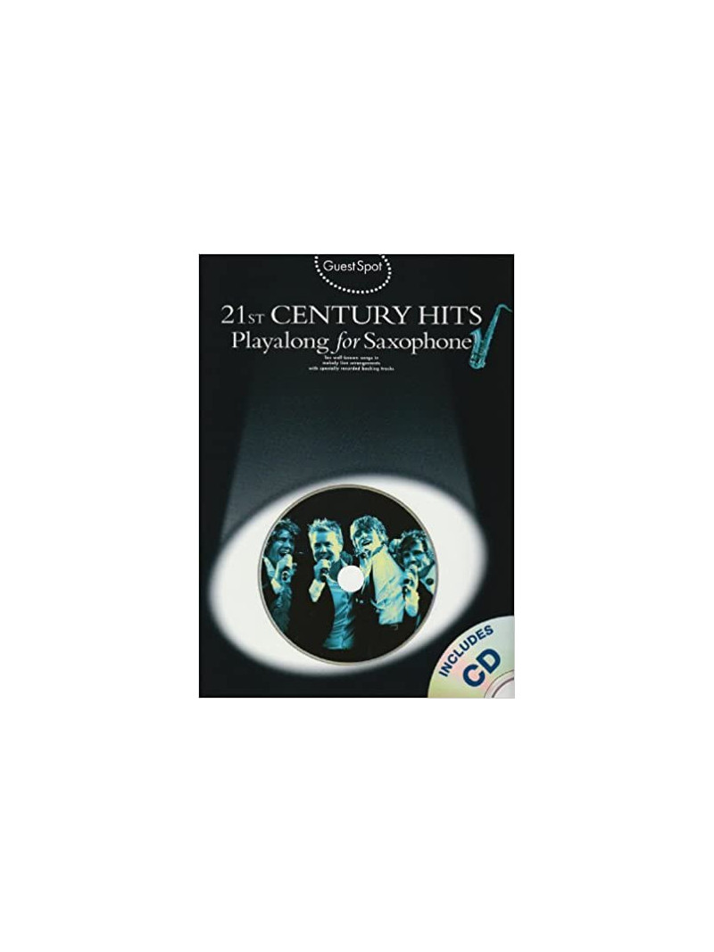 21st Century Hits: Playalong for Alto Sax (book/CD)
