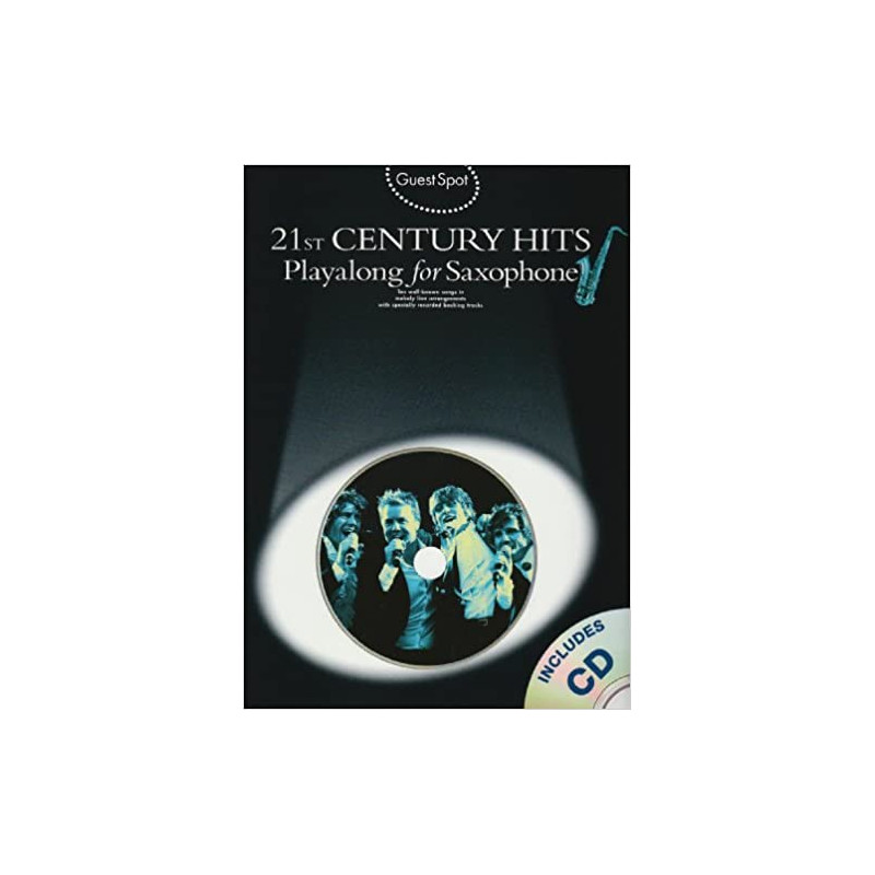 21st Century Hits: Playalong for Alto Sax (book/CD)