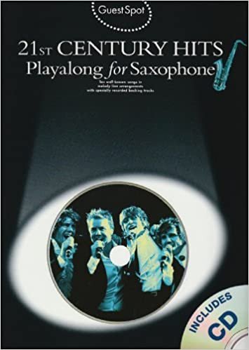 Guest Spot: 21st Century Hits Playalong for Alto Sax (book/CD)