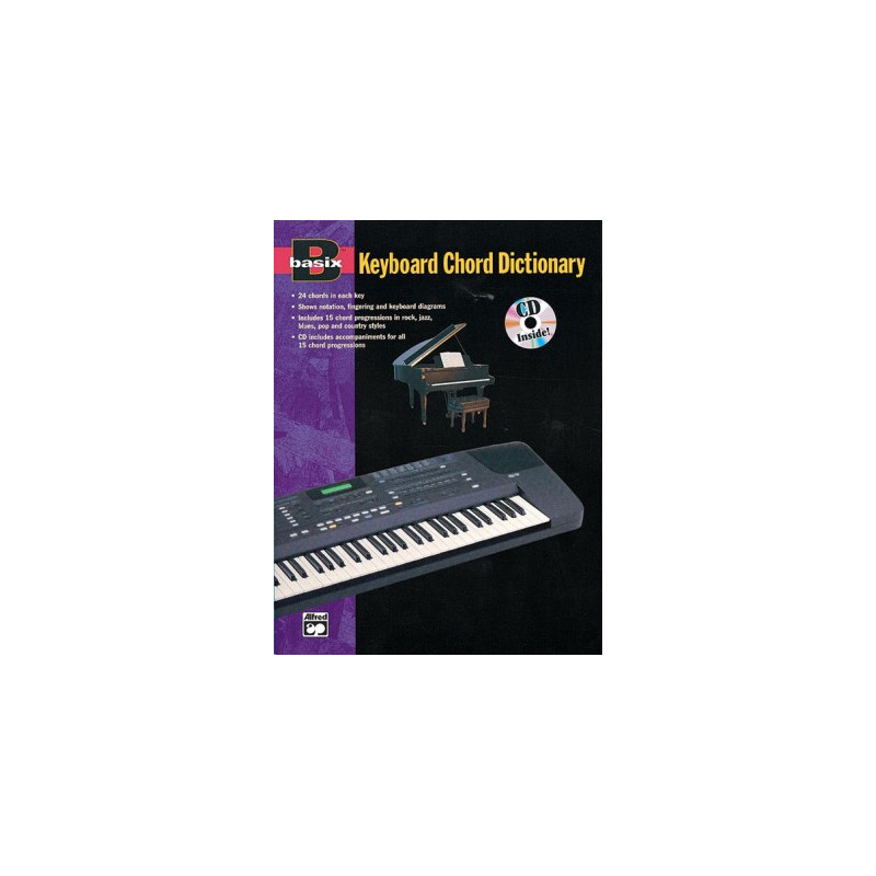 Basix: Keyboard Chord Dictionary (book/CD)