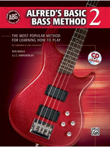 Alfred's Basic Bass Method, Book 2 (book/CD)