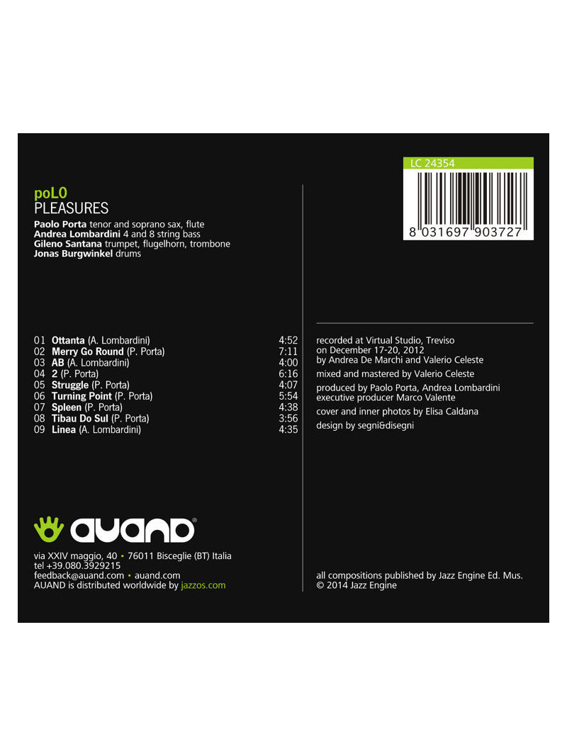 PoL0 Pleasures CD