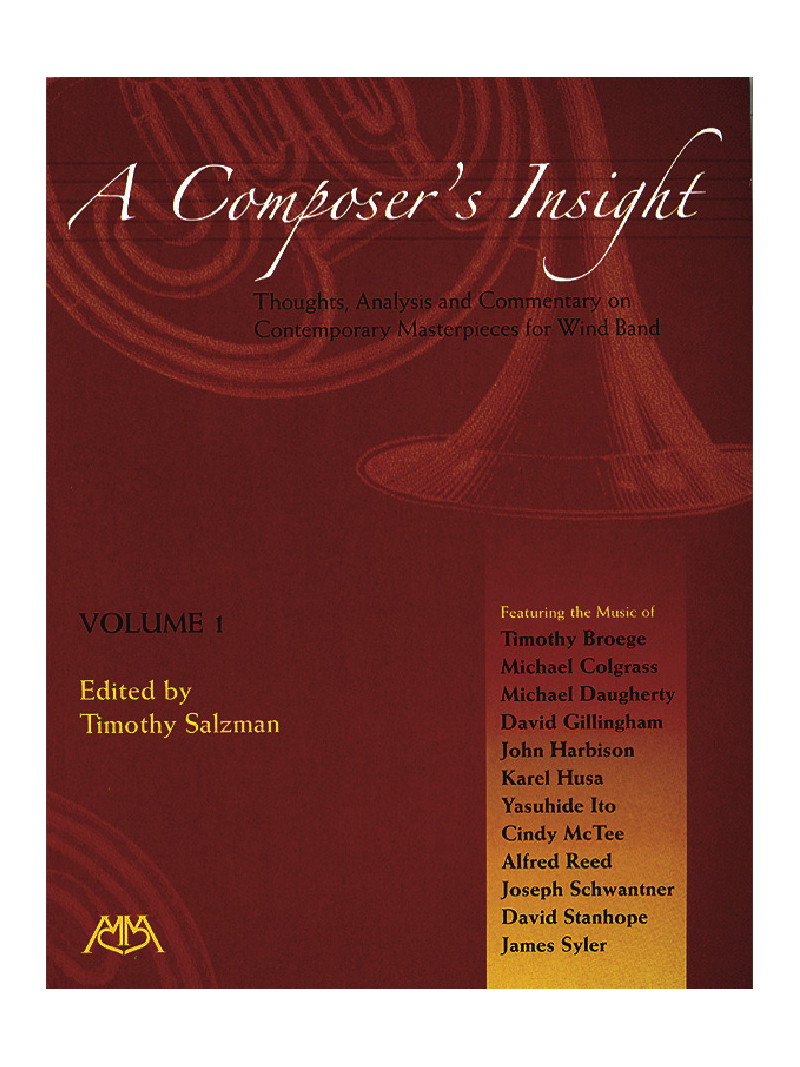 A Composer's Insight, Volume 1