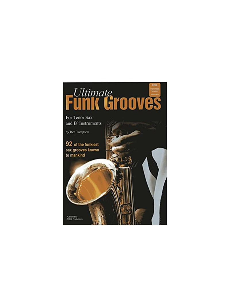 Ultimate Funk Grooves for Tenor Sax (book/CD)