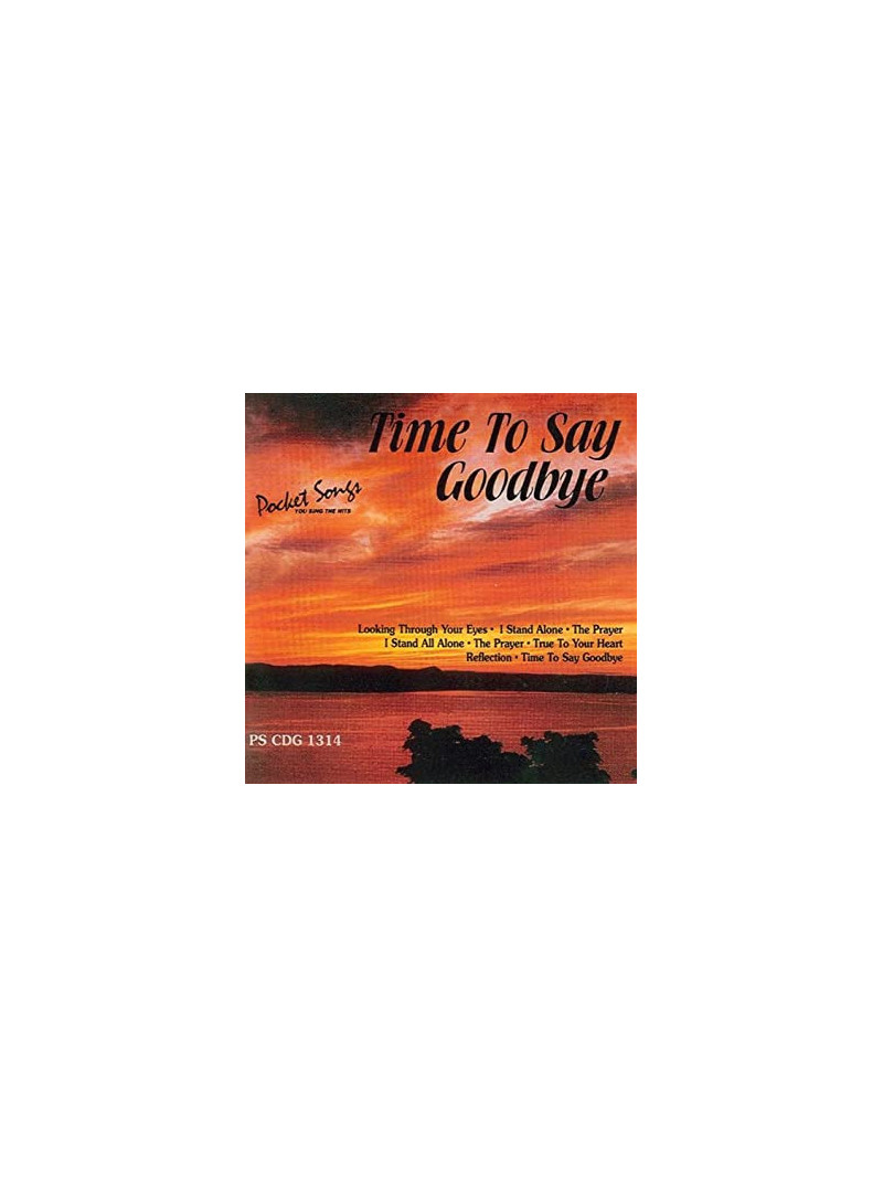 Time To Say Goodbye (CD sing-along)